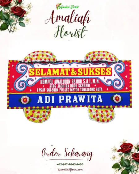 Papan Bunga Ucapan Selamat Kaduela